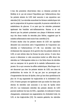 Evaluation du bilan lipidique au cours du lupus
