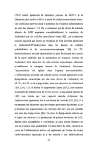 Evaluation du bilan lipidique au cours du lupus