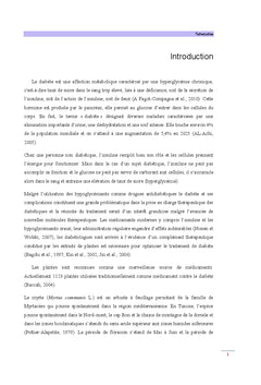 Effets hypoglycemiants et hypocholesterolemiants des baies de myrte