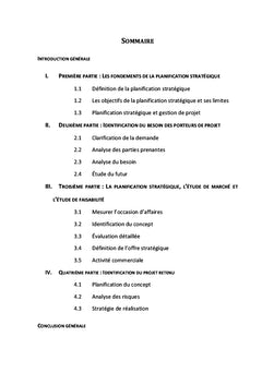 La planification et la gestion d'un projet hôtelier