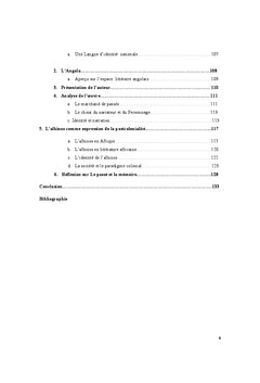 La fiction africaine à l'épreuve de la théorie postcoloniale