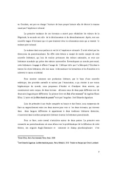La fiction africaine à l'épreuve de la théorie postcoloniale