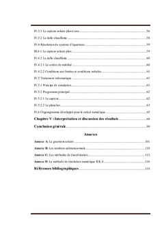 Optimisation des parametrès de Fonctionnement d'un PSD