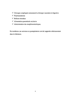 La cholecystite gangreneuse alithiasique postoperatoire