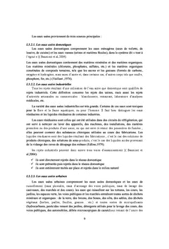 Traitement des eaux use?es urbaines et leurs reutilisations en Agriculture