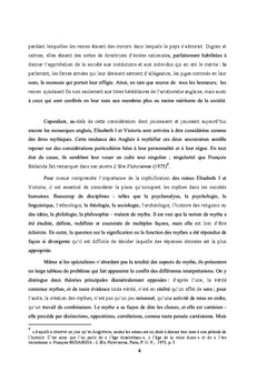 Mythification et Demythification des Reines elisabeth I et Victoria
