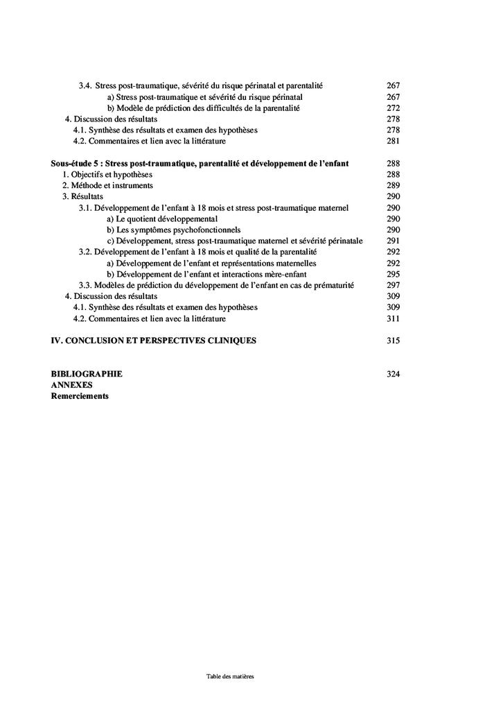 Les effets de la prématurité sur la parentalité