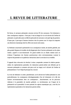 Les effets de la prématurité sur la parentalité