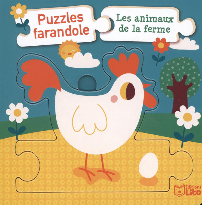 Puzzles farandoles: Les animaux de la ferme