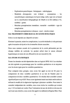 Les kystes hydatiques extra-hepatiques