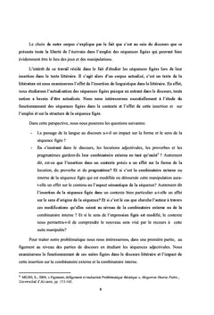 Le fonctionnement des séquences figées dans deux œuvres de Yasmina Khadra