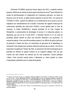 L'application moderne du principe de l'opportunite des poursuites