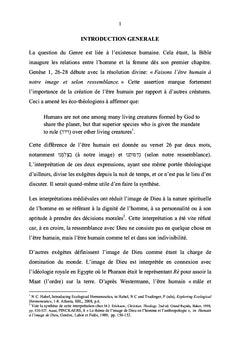 MAle et femelle, il les crea: egalite des Genres en Genese 1,26-28