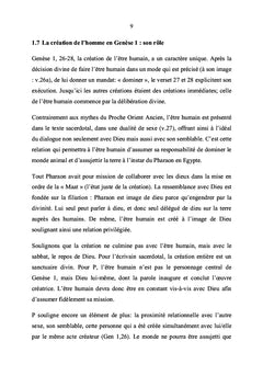 MAle et femelle, il les crea: egalite des Genres en Genese 1,26-28