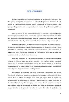 Enjeux de l'utilisation des applications d'aide A l'organisation :