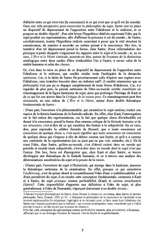 La philosophie de Sartre