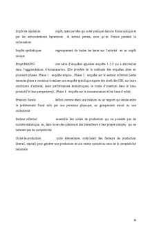 L'emergence du secteur informel urbain: Cas Tananarive