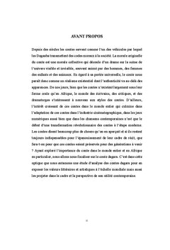 Analyse Thématique et Esthétique des Contes Dagara