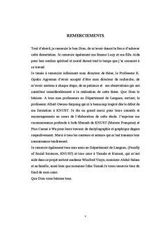 Analyse Thématique et Esthétique des Contes Dagara