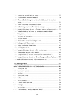 Analyse Thématique et Esthétique des Contes Dagara