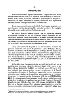 Impact professionnel de la pêche fluviale en République Démocratique du Congo