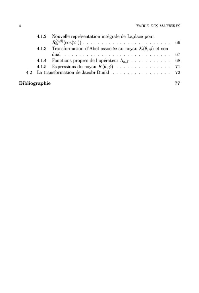 Transformations de Jacobi-Dunkl et applications