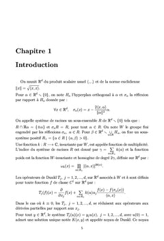 Transformations de Jacobi-Dunkl et applications