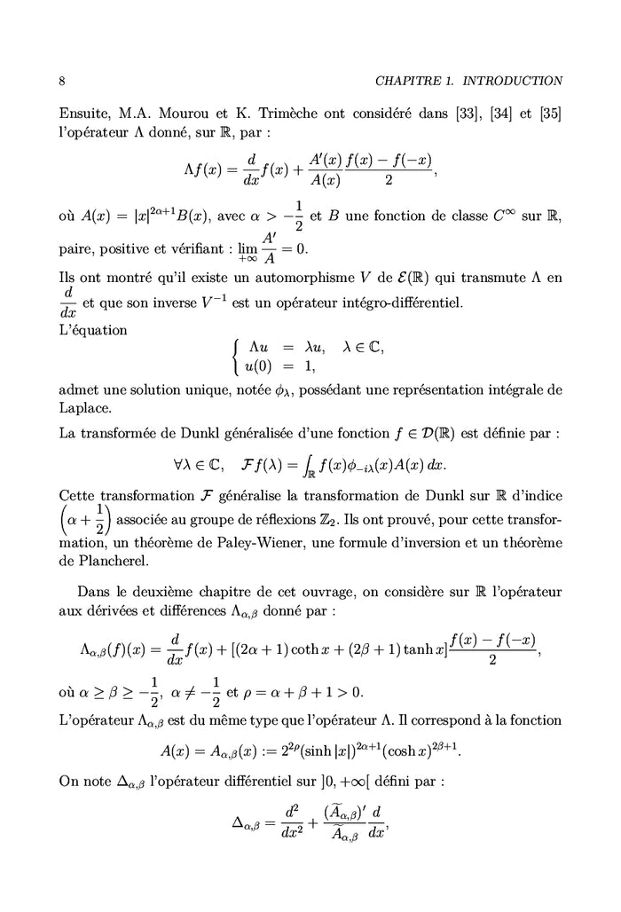 Transformations de Jacobi-Dunkl et applications