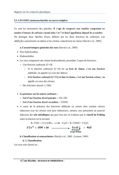 Les Glucides
