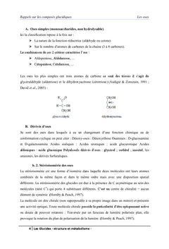 Les Glucides