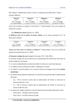 Les Glucides