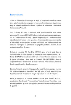 Analyse de la concurrence de Tableaux de Commande et Console Centrale