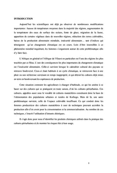 Usage des intrants chimiques