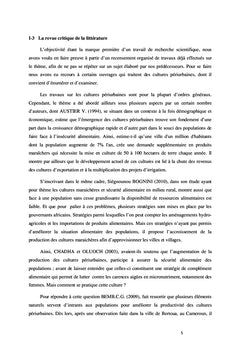 Usage des intrants chimiques