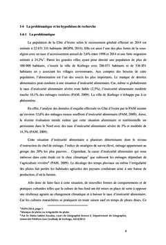 Usage des intrants chimiques