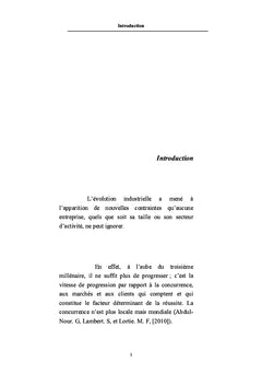 Comprendre la conceptualisation de Competitivite des entreprises
