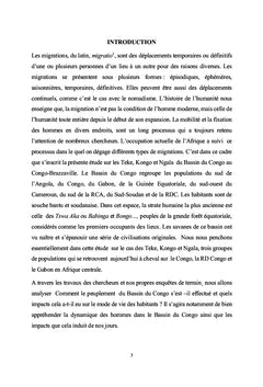 Le peuplement du Bassin du Congo et son impact