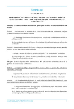 La politique muséale des collectivités territoriales