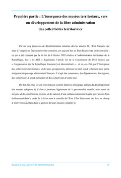 La politique muséale des collectivités territoriales