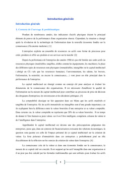Mesure du Capital Intellectuel d'un systeme de production