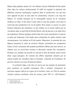 Vignes et vins au Liban