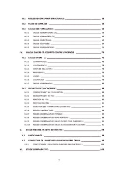 Plancher traditionnel / dalles alveolees : etude comparative