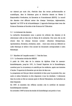 Education therapeutique et competences educatives en kinesitherapie