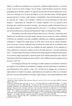 La représentation de la mort dans le roman négro-africain d'expression française