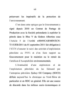 Analyse d'une Ecoplateforme Pétrolière Offshore sur le Lac Edouard