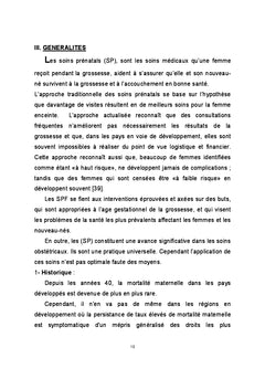 Evaluation Qualite Consultations Prenatales Maternite CS.Ref. Kati