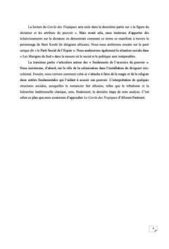 L'Afrique politique dans Le Cercle des Tropiques d'Alioum Fantoure