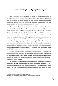 L'Afrique politique dans Le Cercle des Tropiques d'Alioum Fantoure