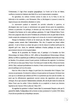 L'Afrique politique dans Le Cercle des Tropiques d'Alioum Fantoure