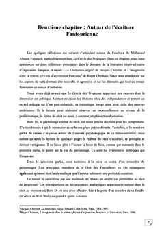 L'Afrique politique dans Le Cercle des Tropiques d'Alioum Fantoure